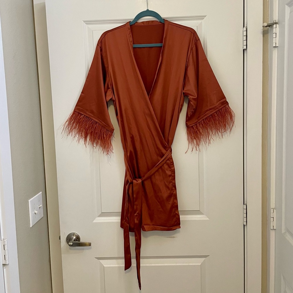 Silk Satin Robe